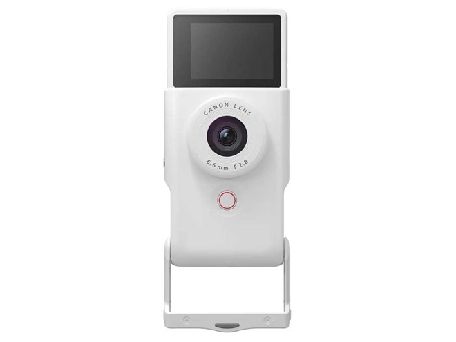 キヤノン、縦型デザインのVlogカメラ「PowerShot V10」にホワイトモデル追加 - 価格.com