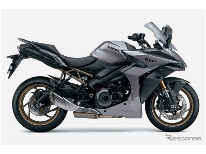スズキ『GSX-S1000GT』がカラー変更、新型カタナで採用の新色