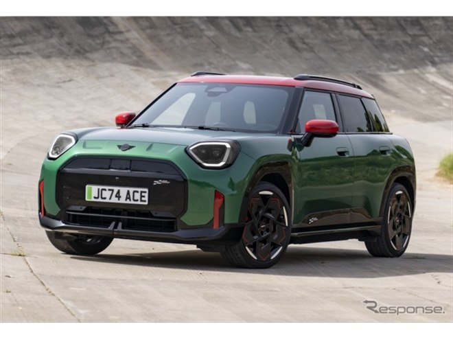 ゴーカートモード」でブースト可能！ MINIの電動SUV『エースマンJCW
