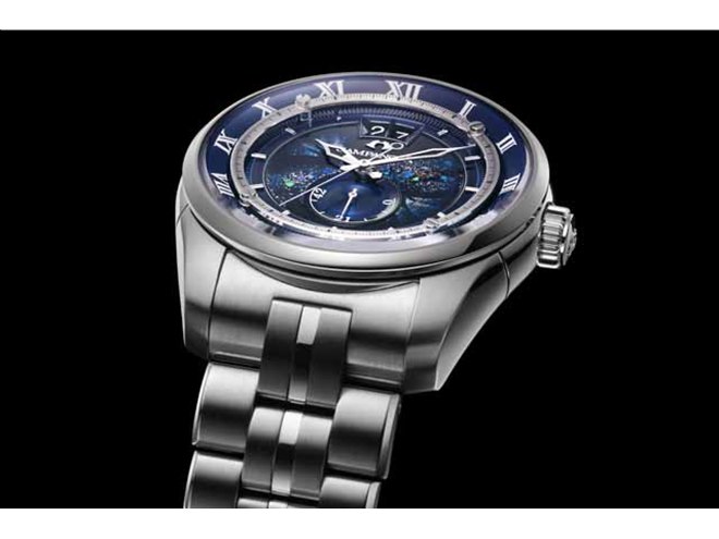 シチズン、ウオッチブランド「CAMPANOLA」より宙鏡（そらかがみ