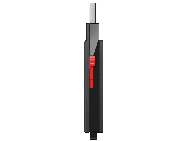 (新品)外付けSSD BUFFALO SSD-SCTU3A 1個 2TB PC/TV/スマホ/ゲーム】マルチに使えるスティックSSD「SSD-SCHU3A
