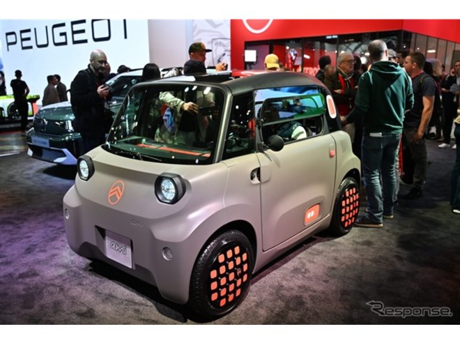 シトロエンの小型EV『アミ』、改良新型のプロトタイプ発表 - 価格.com