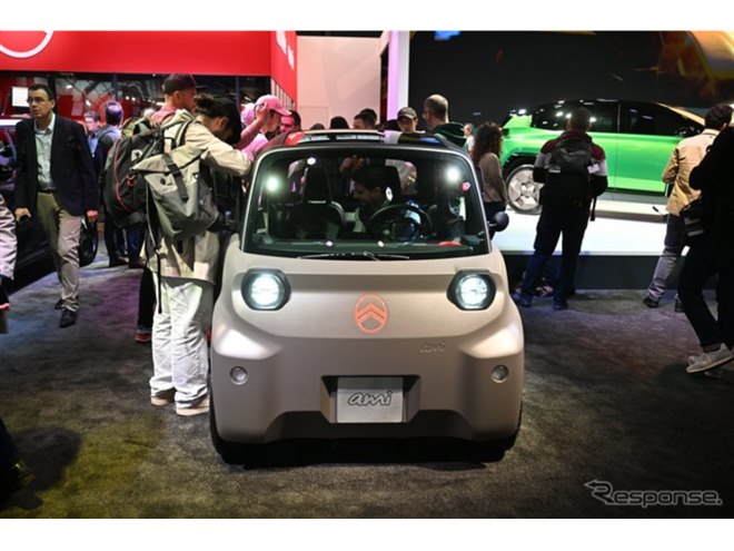 シトロエンの小型EV『アミ』、改良新型のプロトタイプ発表 - 価格.com