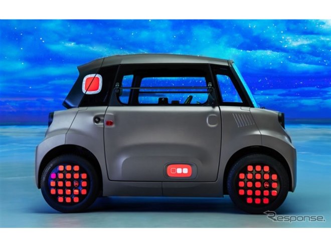シトロエンの小型EV『アミ』、改良新型のプロトタイプ発表 - 価格.com