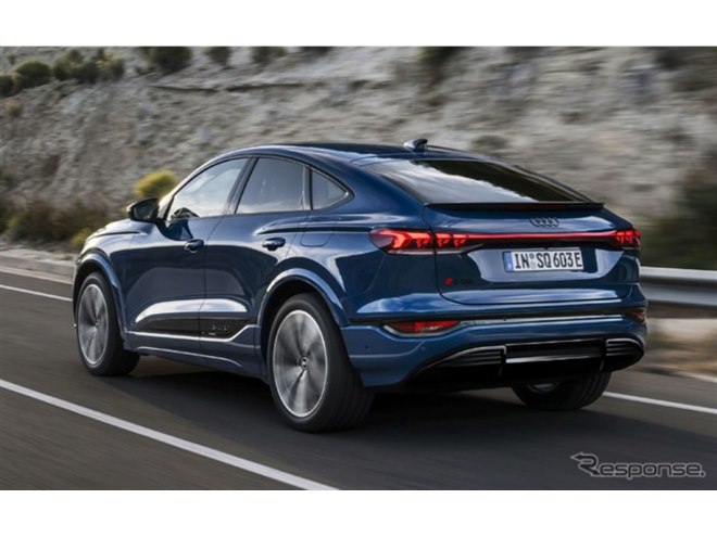 アウディ最新のBEV専用SUV、Q6 e-トロンにクーペ・ルックの