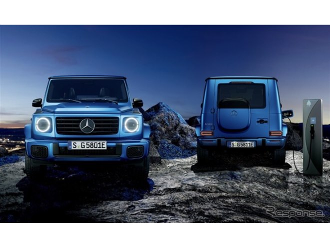 メルセデスベンツ『Gクラス』BEV、価格は2635万円で日本発売…with EQ