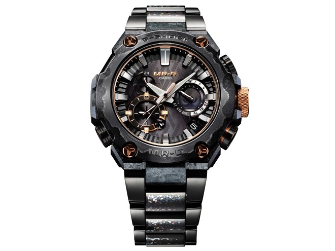 G-SHOCK」最上位「MR-G」より、日本刀をモチーフにした「MRG