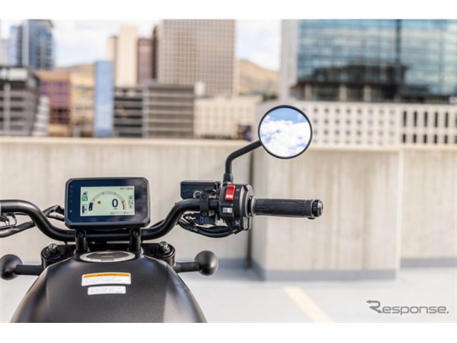 ホンダのクルーザー『レブル1100』2025年型発表、米国で初のハンズ