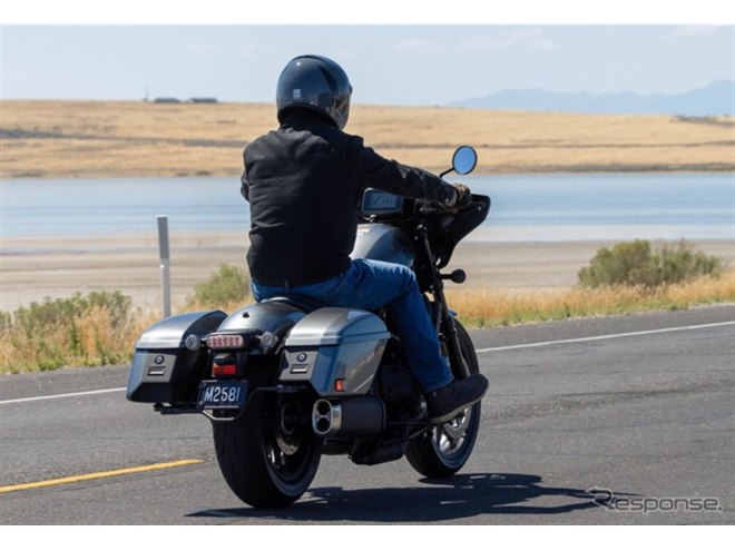 ホンダのクルーザー『レブル1100』2025年型発表、米国で初のハンズ