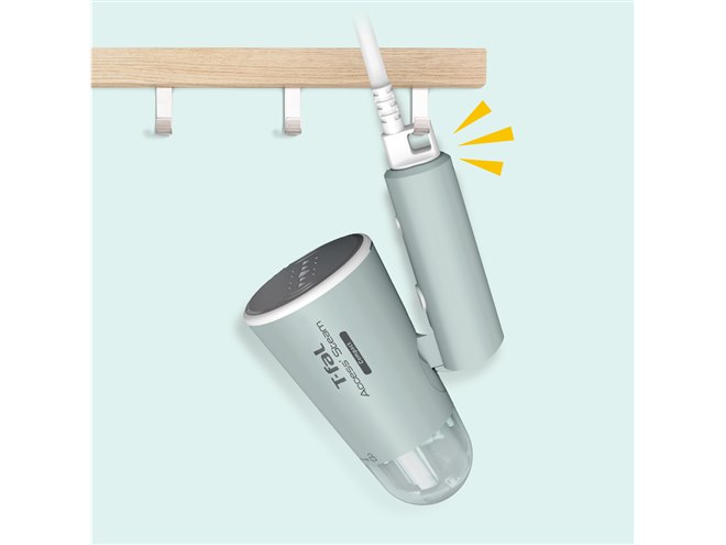 ティファール、コンパクトに折りたためて持ち運びに便利な衣類