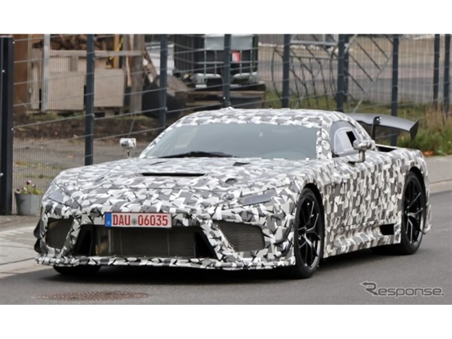 噂のレクサス『LFA II』、実車がついに現れた！ 900馬力の4.0リットル