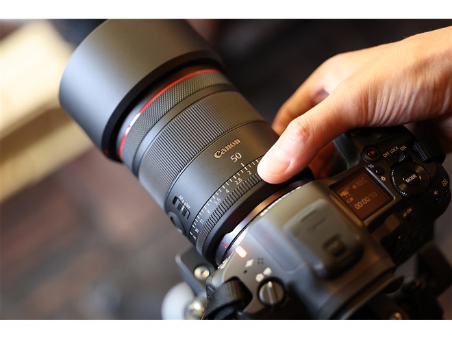 キヤノン、開放F値1.4の単焦点Lレンズ「RF24mm F1.4 L VCM