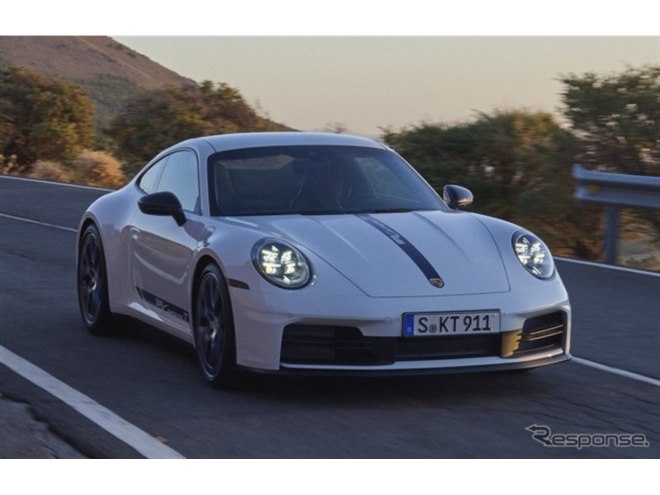 UTモデル　ポルシェ911 カレラ 軽量ボディに6速MT、ポルシェ『911カレラT』改良新型を発売…1865万円
