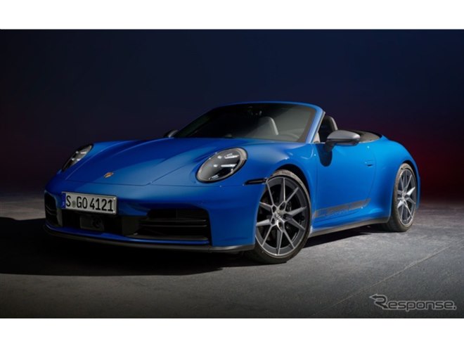 MTのみの硬派ポルシェ、『911カレラT』に初のカブリオレ登場…2114万円