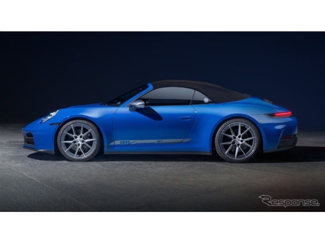 MTのみの硬派ポルシェ、『911カレラT』に初のカブリオレ登場…2114万円