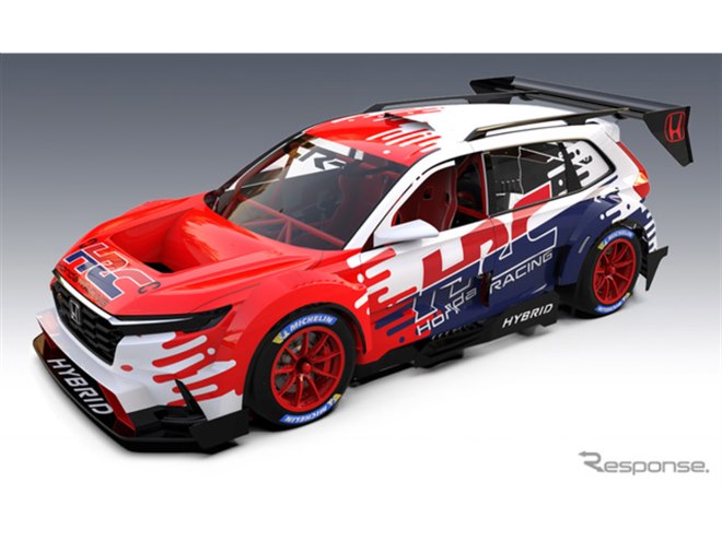 ホンダ『CR-V』にインディカーのエンジン搭載!? 800馬力の