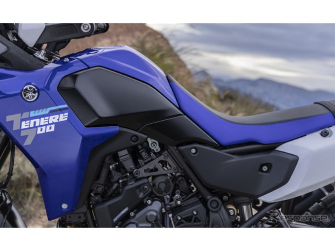 本格アドベンチャー、ヤマハ『テネレ700』最新モデルが登場！ シート高