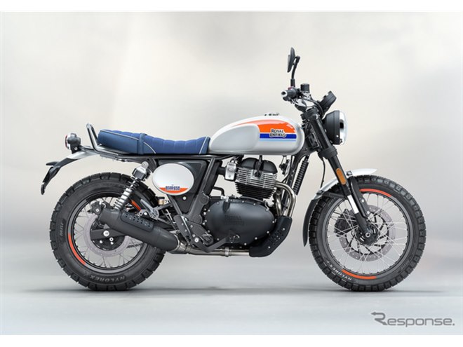 ロイヤルエンフィールド、新型スクランブラー『BEAR 650』発表