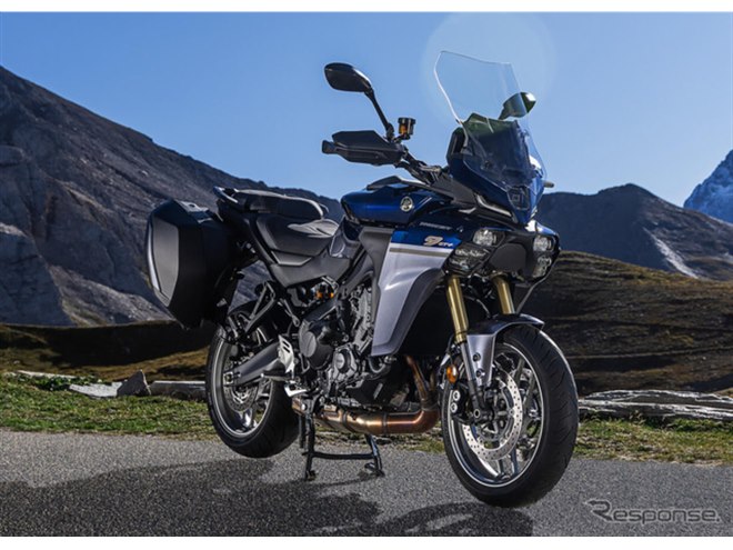 ヤマハの新型スポーツツアラー『トレーサー9 GT＋』、自動変速搭載で