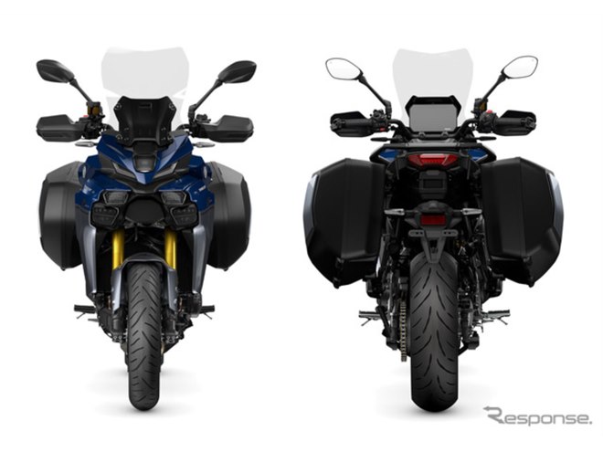 ヤマハの新型スポーツツアラー『トレーサー9 GT＋』、自動変速搭載で