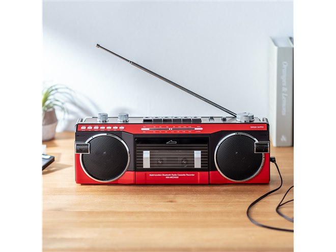 Bluetooth搭載 多機能ラジカセ ＆ カセット変換 デジタル保存