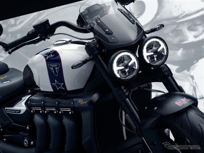 2500ccエンジンのトライアンフ『Rocket 3』に世界500台限定車、伝説の