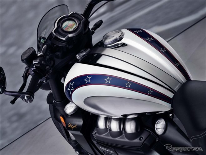 2500ccエンジンのトライアンフ『Rocket 3』に世界500台限定車、伝説の