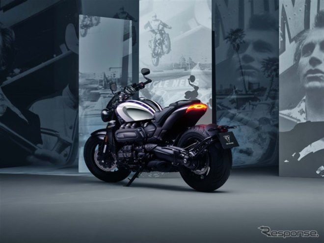 2500ccエンジンのトライアンフ『Rocket 3』に世界500台限定車、伝説の