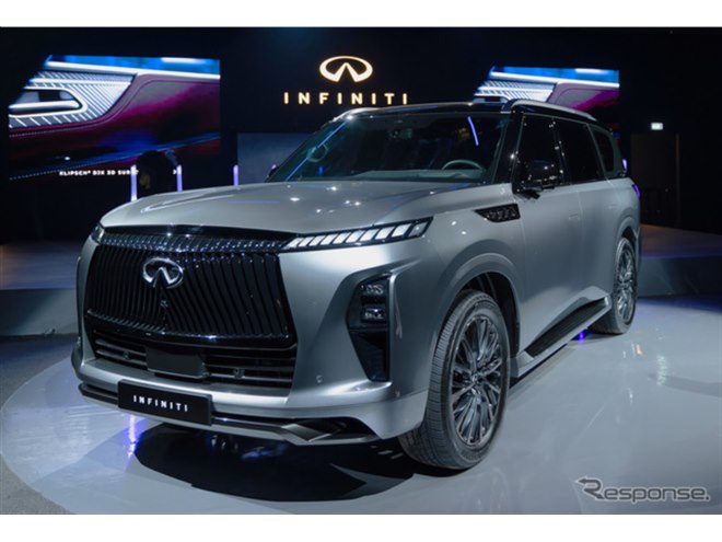 インフィニティの最上位SUV『QX80』新型、中東発売へ…約1900万円から