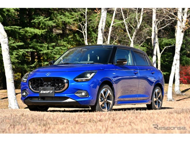 RJCカーオブザイヤー、スズキ『スイフト』が4代連続受賞、輸入車はMINI