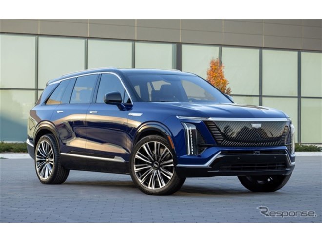 キャデラック、3列シートの新型電動SUV『ビスティック』発表…2025年夏