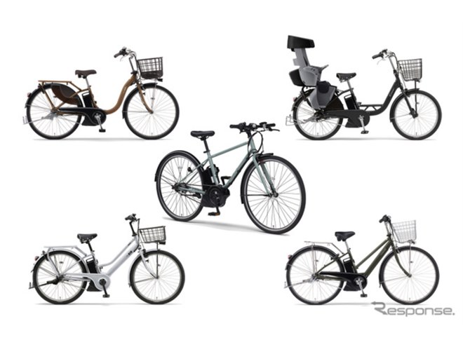 ヤマハの電動アシスト自転車『PAS』、25年モデルを一挙に発表 8モデル