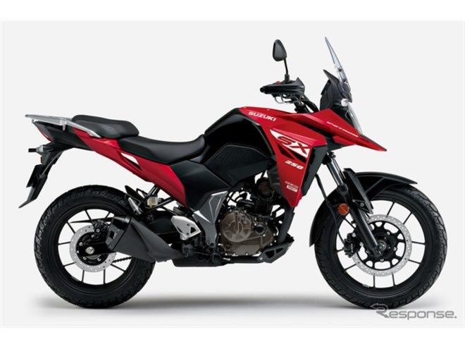 スズキ『V-STROM 250SX』がカラーリング変更、新価格は59万1800
