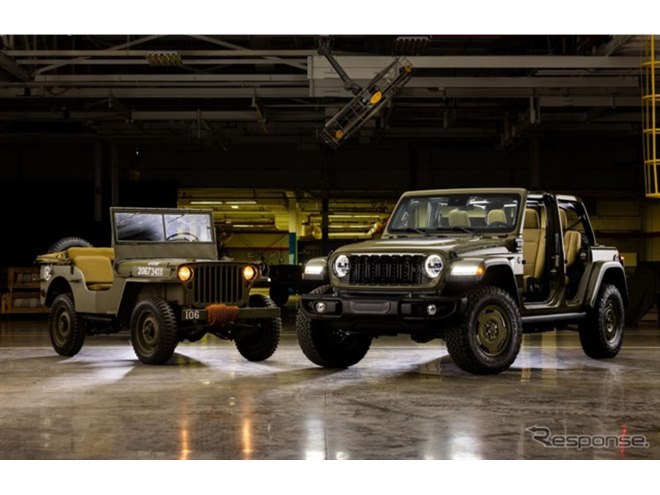 軍用ジープが最新モデルで蘇る…ドアなし＆オリーブドラブが渋い