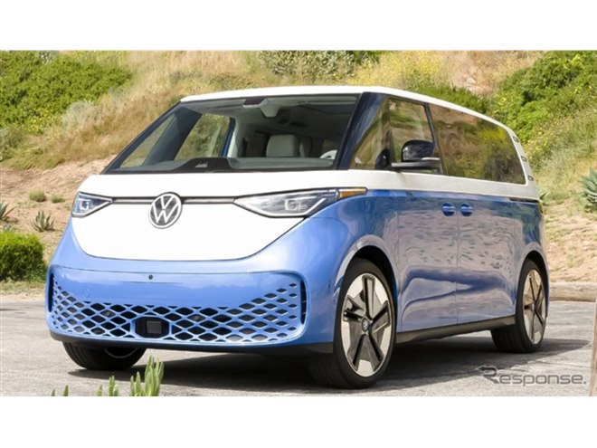 VWの電気ミニバン『ID. Buzz』、北米SUVオブザイヤーの最終候補に