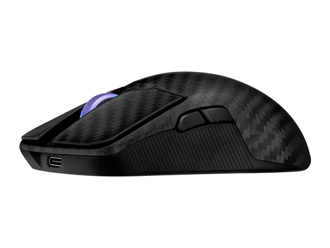 45,800円、軽量47gのカーボンファイバー製ゲーミングマウス「ROG