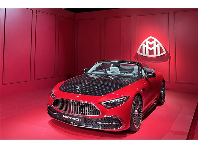 メルセデス・マイバッハの2シーターオープンモデル「SL