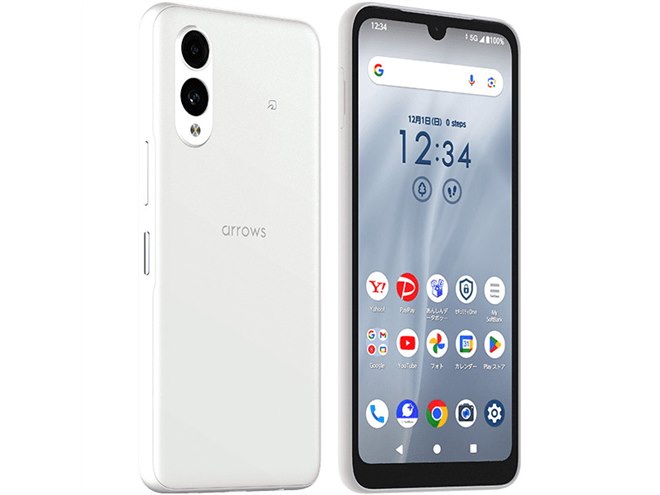 【充電サイクル5回】arrows We2 本体 SoftBank 64GB ソフトバンク、6.1型HD＋液晶搭載の5Gスマートフォン「arrows We2」を