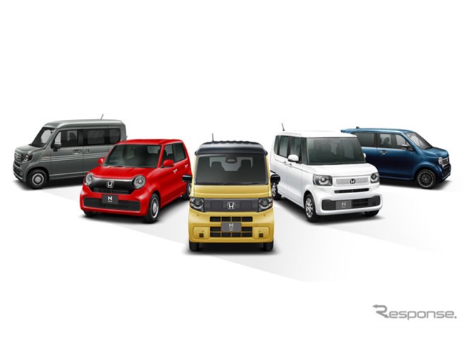 ホンダの軽自動車「Nシリーズ」、累計販売400万台…初代『N-BOX』から13