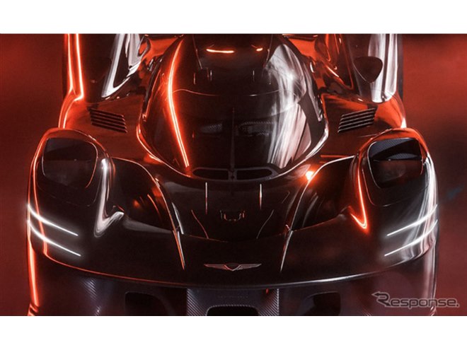 ジェネシス、新型ハイパーカー『GMR-001』発表 2026年からWEC参戦へ