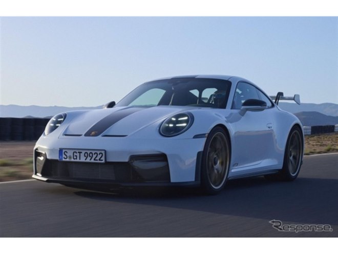 ポルシェ『911 GT3』改良モデルの予約開始、空力性能アップ＆軽量化