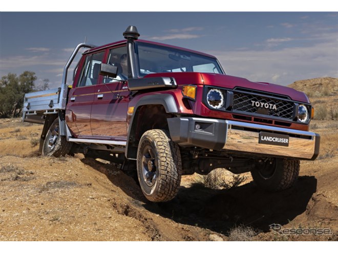 トヨタ『ランドクルーザー70』、5速マニュアルを追加…オーストラリア