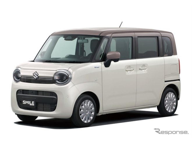 スズキ『ワゴンR スマイル』、より可愛らしく内外装を一新…148万9400円 スズキ『ワゴンR スマイル』、より可愛らしく内外装を一新…148万9400円