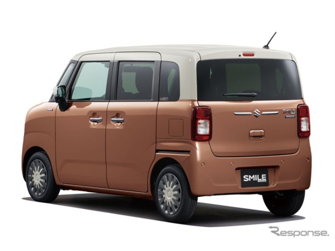 スズキ『ワゴンR スマイル』、より可愛らしく内外装を一新…148万9400円
