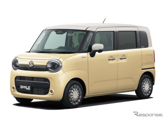 スズキ『ワゴンR スマイル』、より可愛らしく内外装を一新…148万9400円