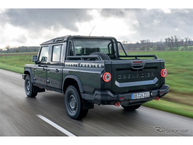 初代ディフェンダーの再来、『グレナディア』2シーター版ピックアップ