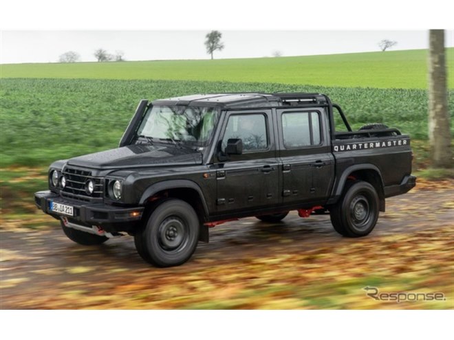 初代ディフェンダーの再来、『グレナディア』2シーター版ピックアップ