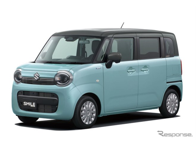 可愛すぎる！」新フェイス＆新カラー採用のスズキ『ワゴンR スマイル