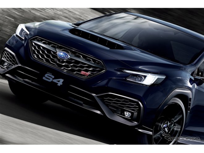 スバルの高性能セダン、『WRX S4』が一部改良…ホイールやシートの色を