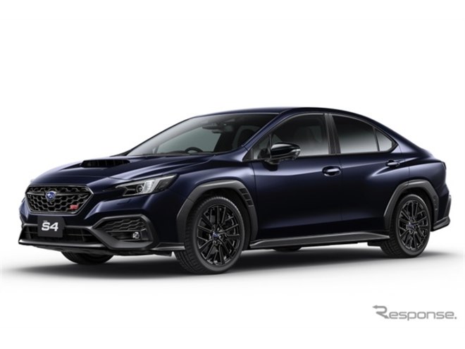 スバルの高性能セダン、『WRX S4』が一部改良…ホイールやシートの色を